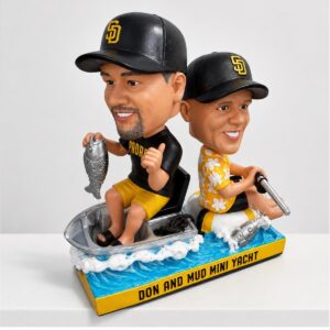 2026 SD Padres Don And Mud Mini Yacht Bobblehead Giveaway