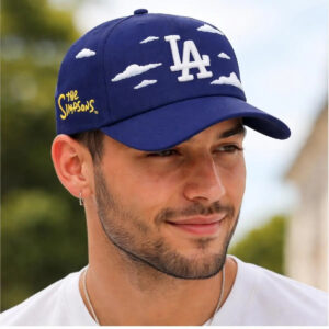 2026 Los Angeles Dodgers The Simpsons Clouds Hat