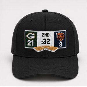 Green Bay Packers 21 3 Chicago Bears Hat