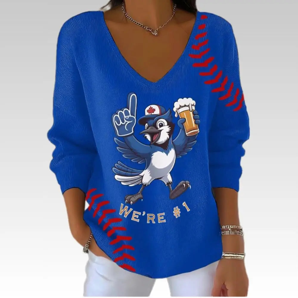2025 Blue Jays We're 1 Sweatshirt 3 2025 Blue Jays We're 1 Sweatshirt - Bigfirefashion