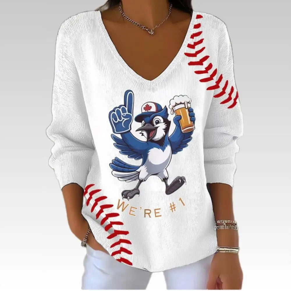 2025 Blue Jays We're 1 Sweatshirt 1 2025 Blue Jays We're 1 Sweatshirt - Bigfirefashion