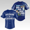 2025 Dodgers Back To Back Division Champs Jersey - Bigfirefashion