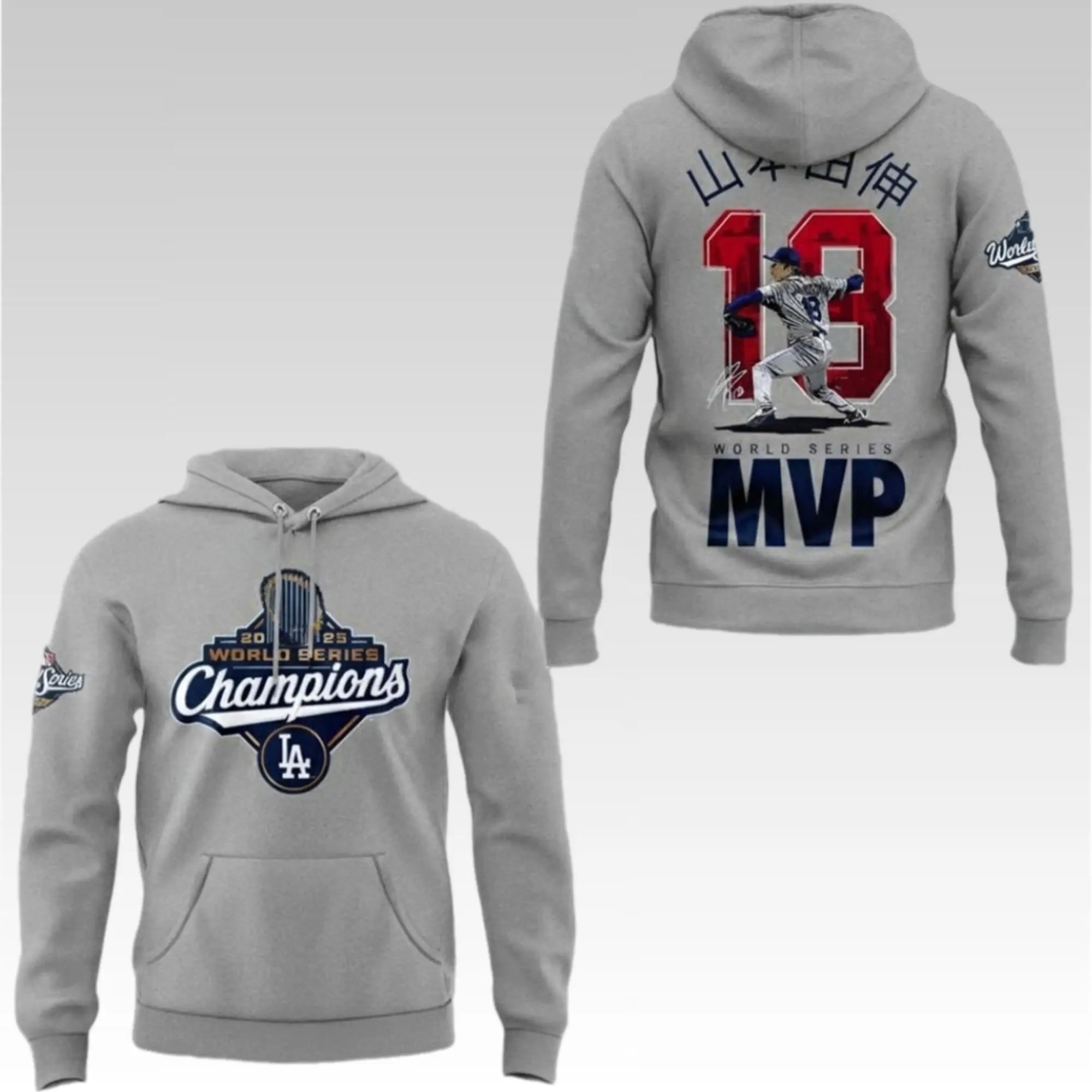2025 Dodgers Yamamoto MVP World Series Champions Shirt
