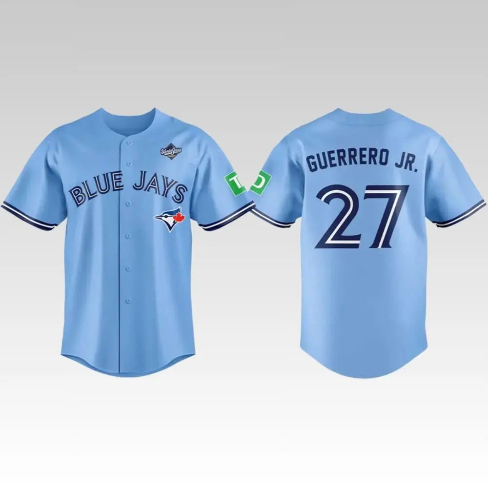 2025 Guerrero Jr Blue Jays World Series Baseball Jersey