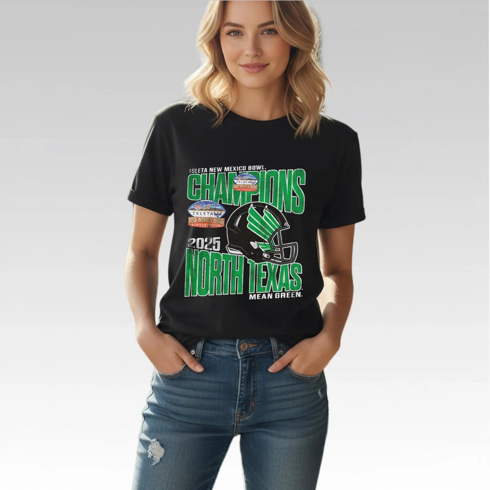 2025 North Texas Isleta New Mexico Bowl Champs Shirt - Bigfirefashion
