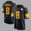 2025 Steelers Aaron Rodgers Week 9 Football Jersey 4 2025 Steelers Aaron Rodgers Week 9 Football Jersey - Bigfirefashion