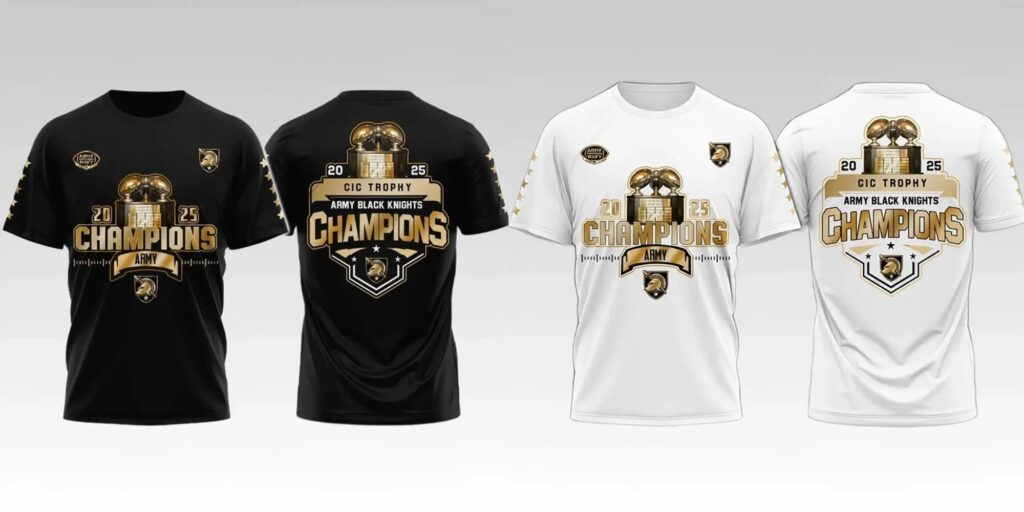 2025 Army Black Knights Champions Shirt Banner b5b44321 67bc 412c b650 46311ed7b0fe