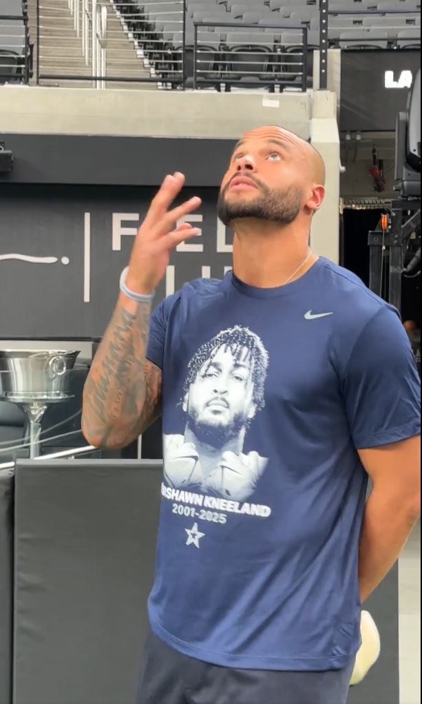 2025 Dak Prescott Marshawn Kneeland 2001 2005 Hoodie 1
