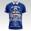 2025 LA Dodgers World Series Champions Polo Shirt 3 2025 LA Dodgers World Series Champions Polo Shirt - Bigfirefashion