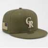 2026 Colorado Rockies Military Armed Forces Day Hat 1 2 1