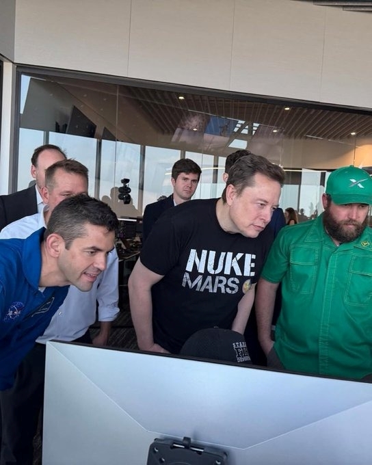 2026 Elon Musk Nuke Mars Shirt