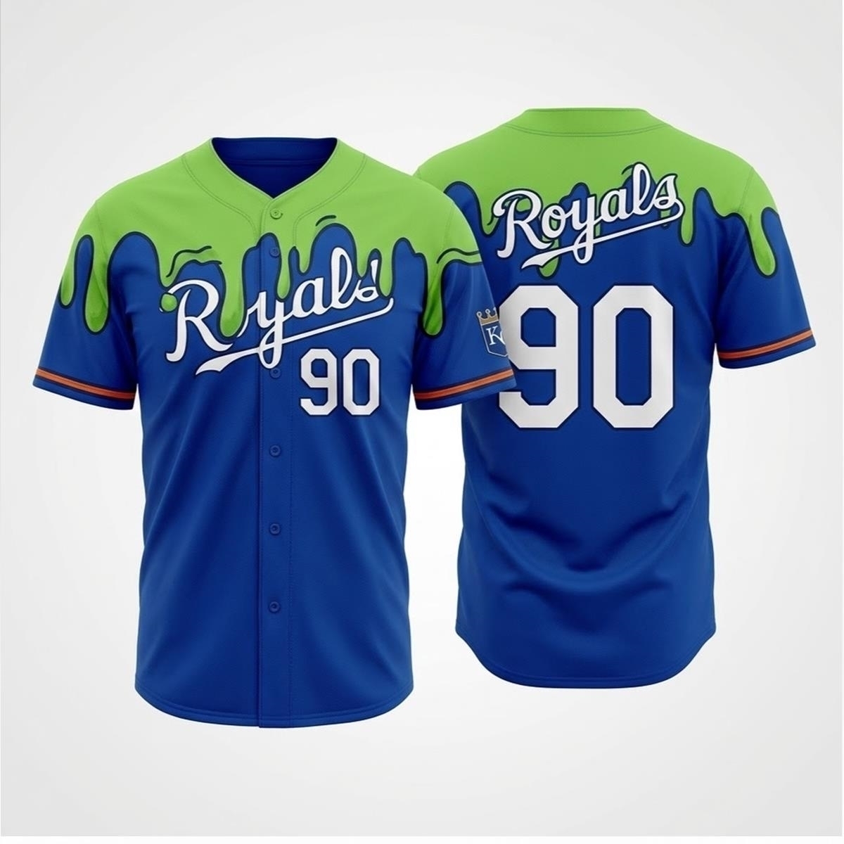 2点リクエスト 2026 KC Royals Nickelodeon Night Slime Jersey Giveaway