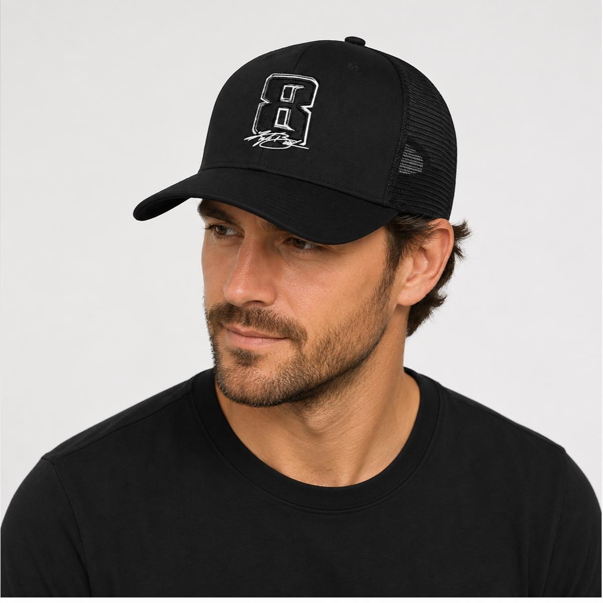 2026 Kyle Busch Black 8 Hat 4 2026 Kyle Busch Black 8 Hat 2 1