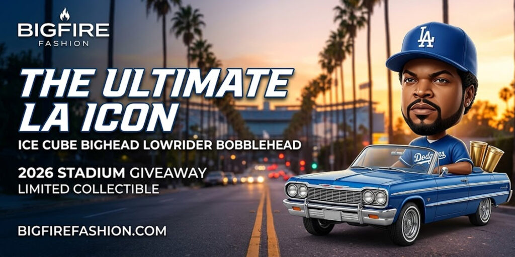 The Ultimate LA Icon: 2026 LA Dodgers Ice Cube Bighead Lowrider