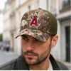 2026 Los Angeles Angels Camo Trucker Hat Giveaway 2 1