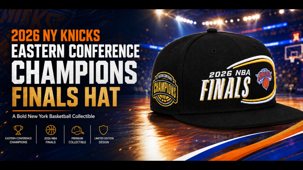 2026 NY Knicks Eastern Conference Champions Finals Hat Banner Blog