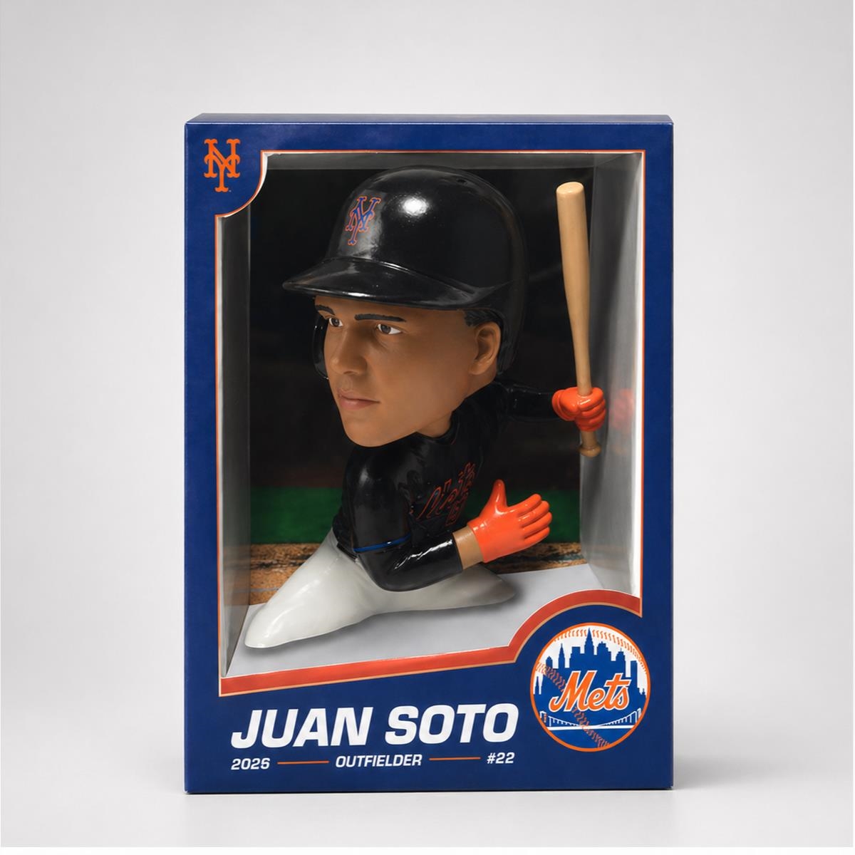 NY Mets Juan Soto Baseball Card Bobblehead Giveaway - Bigfirefashion