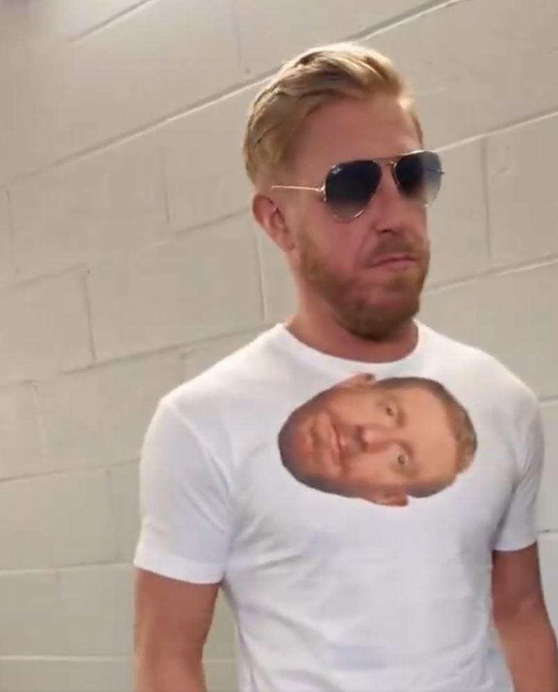 2026 Orange Cassidy Horizontal Face Shirt 2
