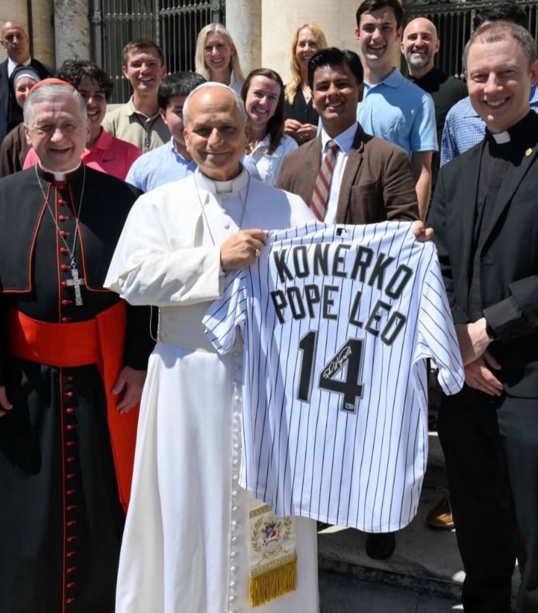 2026 Pope Leo Xiv Paul Konerko Jersey 2