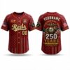 2026 Reds U.S.M.C Celebrates 250 Years USA Anniversary Jersey 1 2 1