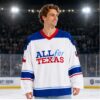 2026 Texas Rangers All for Texas Hockey Jersey Giveaway 1 2 1
