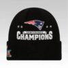 2026 Patriots AFC Bowl LIX Conference Champions Beanie Hat - Bigfirefashion