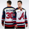 2026 Atlanta Braves Drake Baldwin Hockey Jersey Giveaway