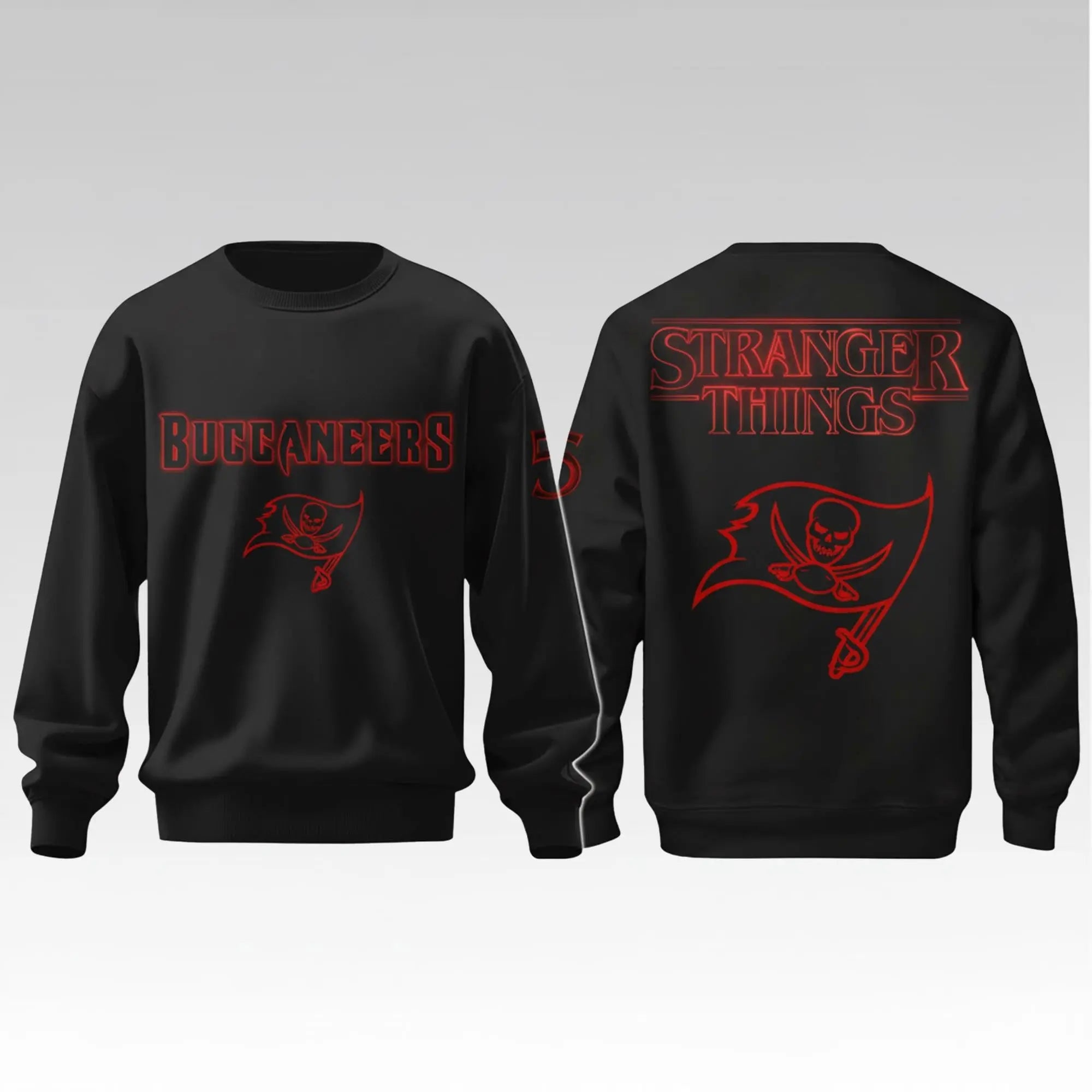 2026 Buccaneers Stranger Things Hoodie - Bigfirefashion