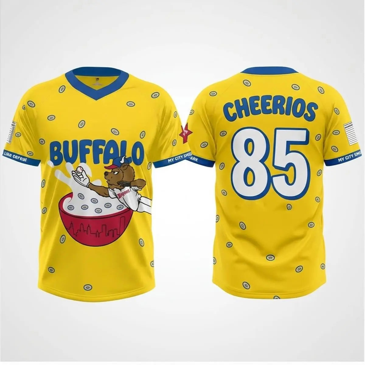 2026 Buffalo Bisons Cheerios Night Jersey Giveaway - Bigfirefashion