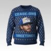 2026 Dylan Cease Blue Jays Case Ons Greetings Ugly Sweater Bigfirefashion