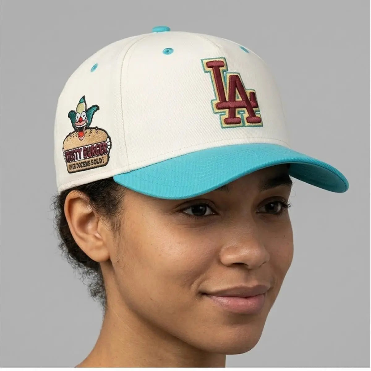 2026 LA Dodgers Simpsons Krusty Hat - Bigfirefashion