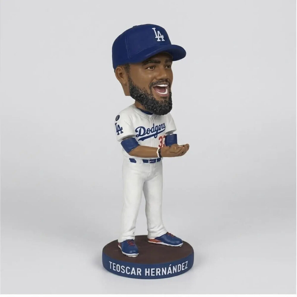 2026 LA Dodgers Teoscar Hernandez Mr Seeds Bobblehead Giveaway