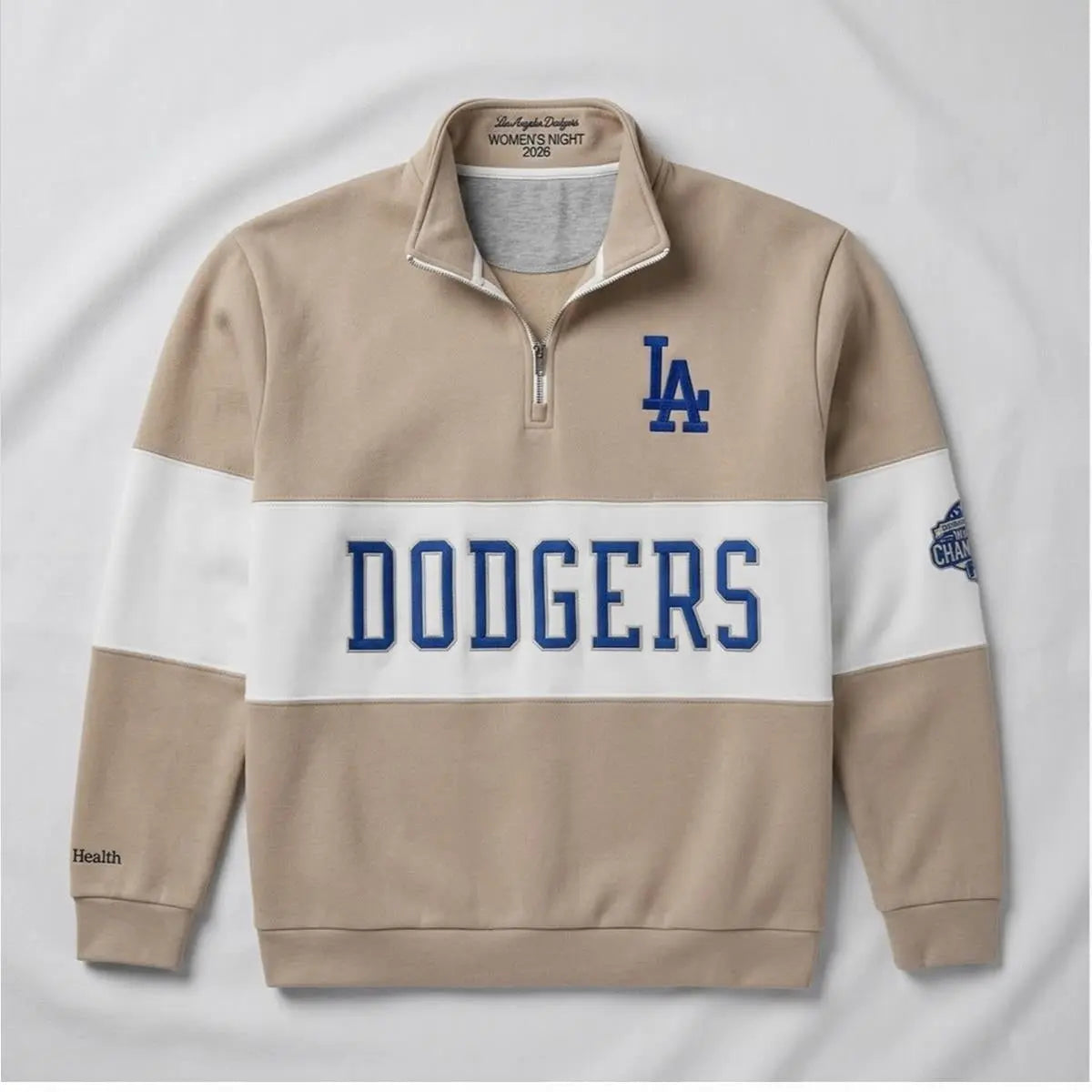 2026 LA Dodgers Women's Night Quarter Zip Sweater Giveaway