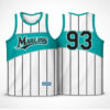 2026 Miami Marlins Throwback Basketball Jersey Giveaway