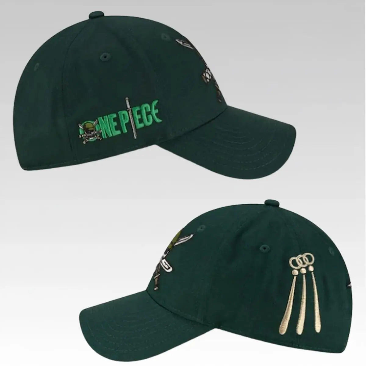 帽子 MURRAL Quartz embroidery hat 2026 One Piece Zoro Hat - Bigfirefashion