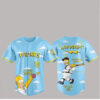 2026 SD Padres The Simpsons Wonderbat Homer For MVP Clouds Jersey