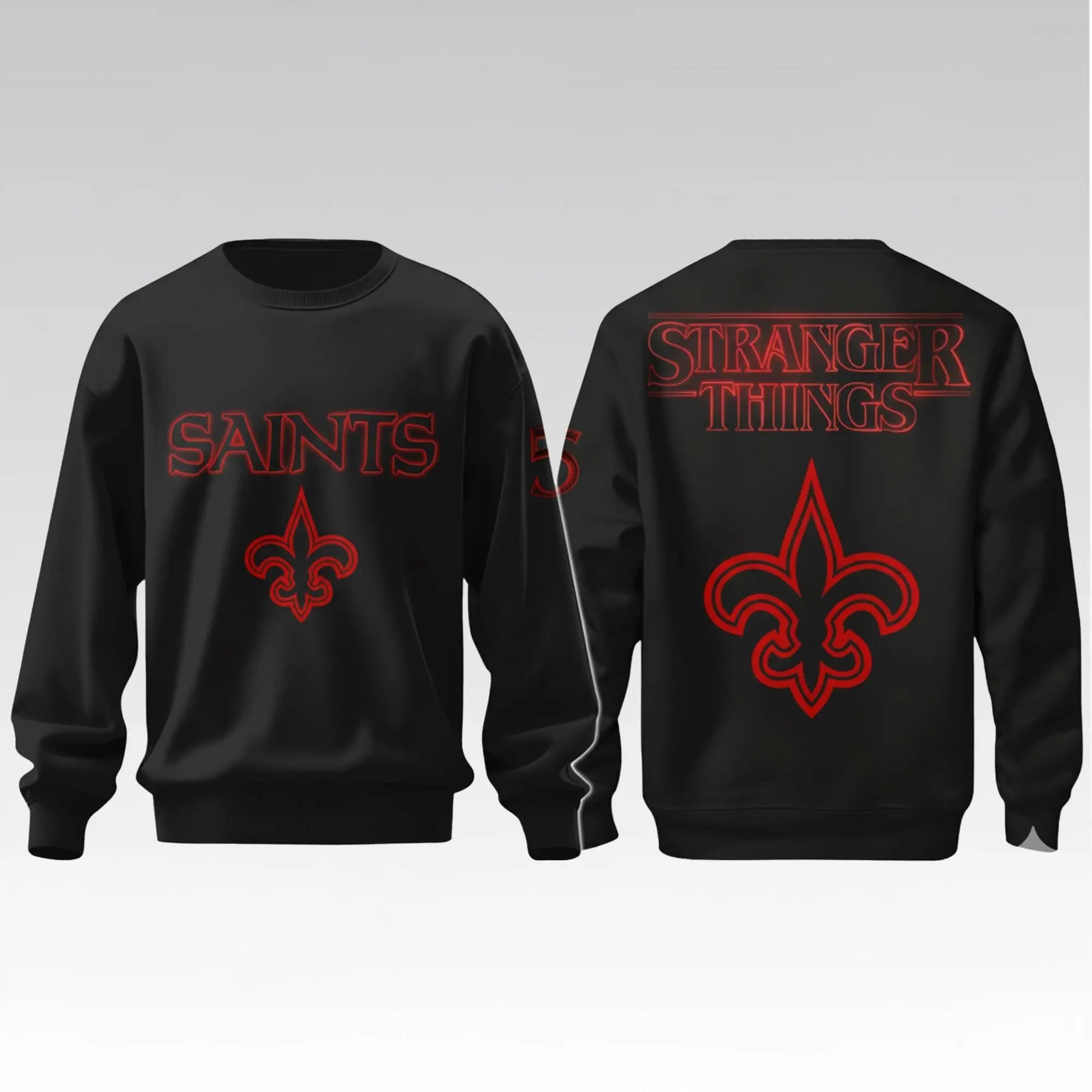 2026 Saints Stranger Things Hoodie - Bigfirefashion 2026 Saints Stranger Things Hoodie - Bigfirefashion