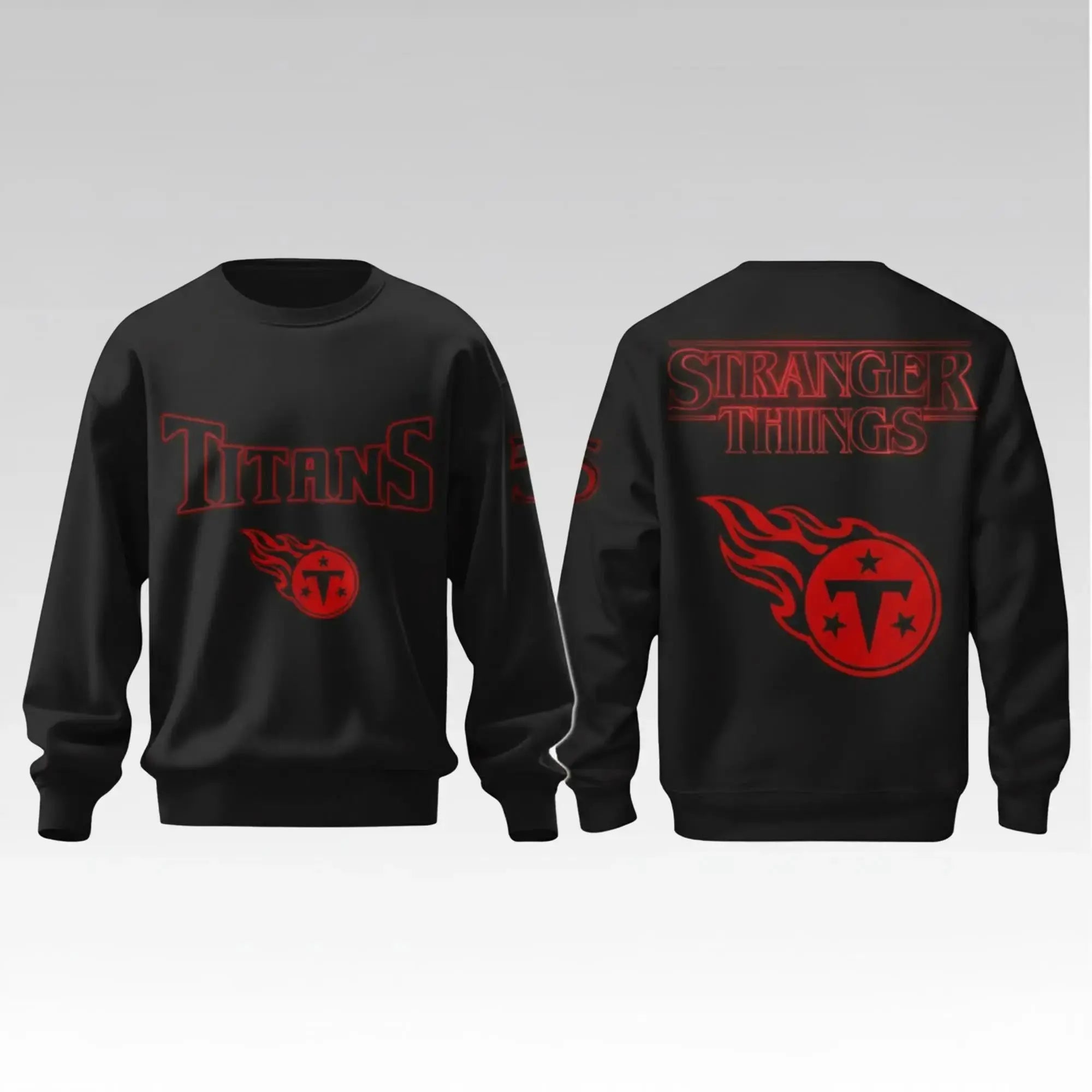 2026 Titans Stranger Things Hoodie - Bigfirefashion