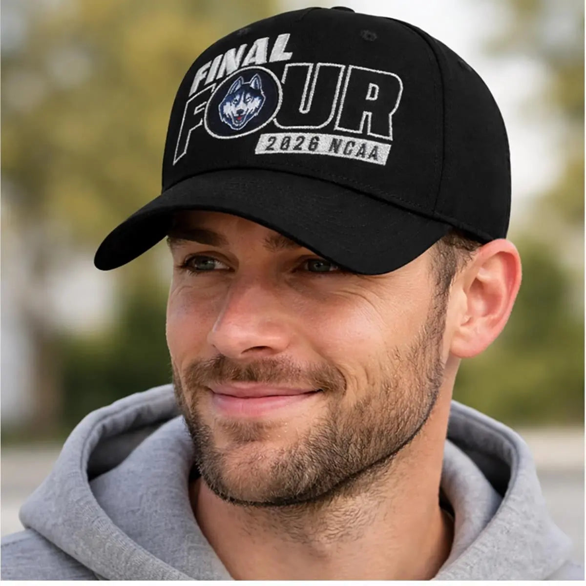2026 AHOF ソウルコン ファンコン CAP キャップ トレカ ジュウォン 2026 UConn Huskies Final Four Champ Hat - Bigfirefashion