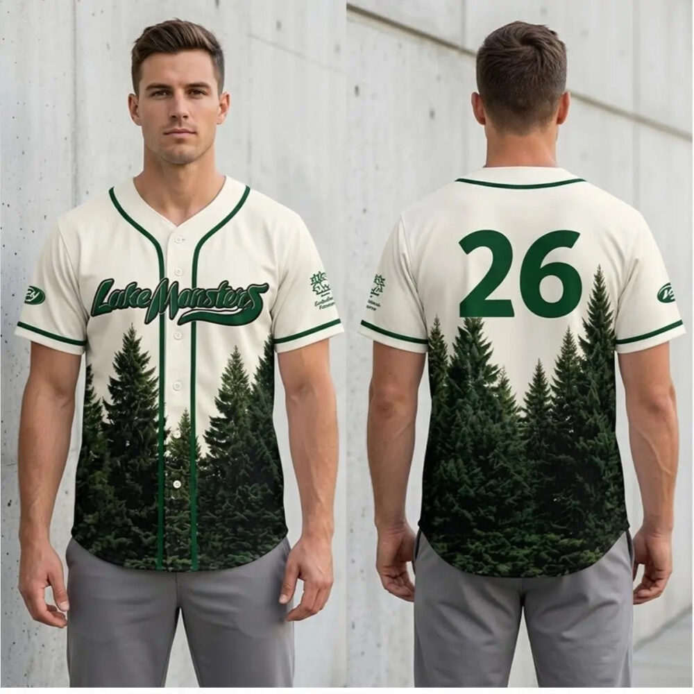 2026 Vermont Lake Monsters The Busyhead Project Night Jersey ...