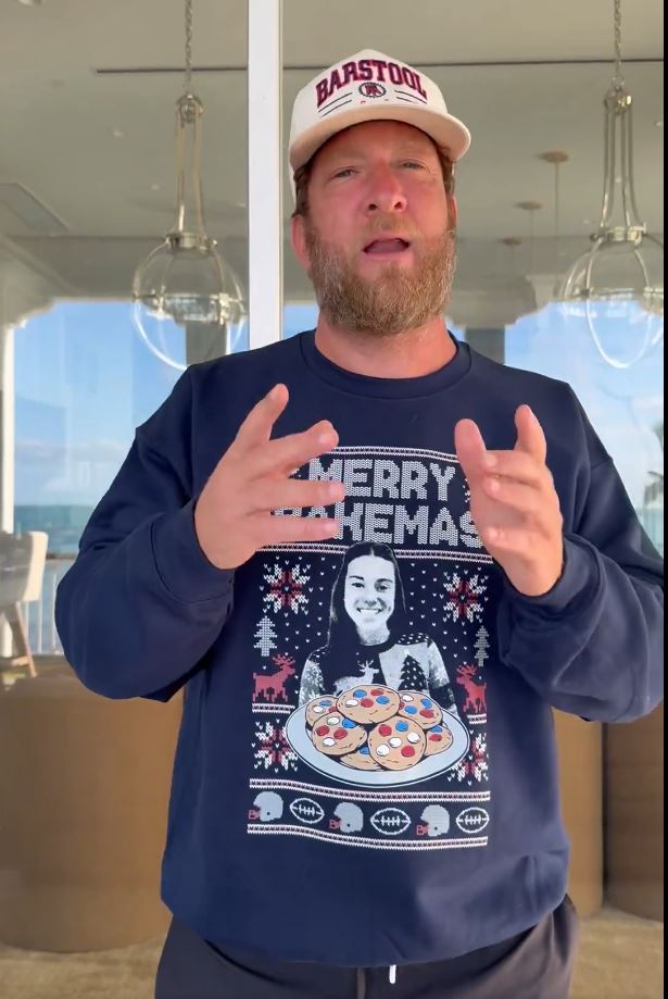 2026 Dave Portnoy Merry Bakemas Ugly Sweater