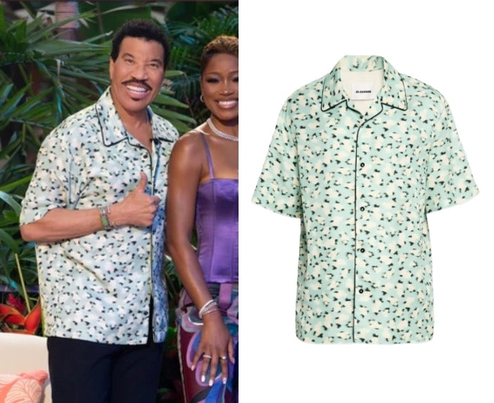 2026 Lionel Richie Blurred Floral American Idol Hawaiian Shirt 2
