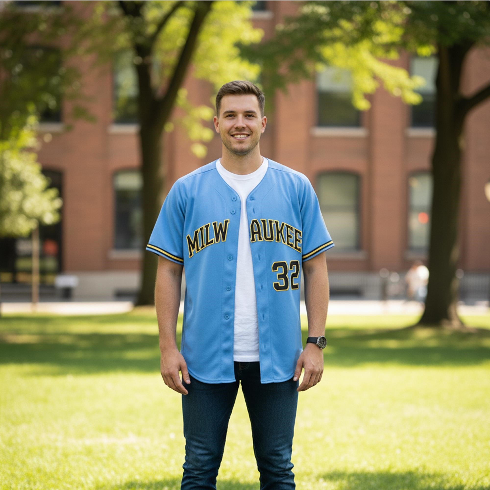 2026 Milwaukee Brewers 32 Jersey 1 2 1 5cc5859f 5e1c 4ddf 80a1 e4e43690a2a0