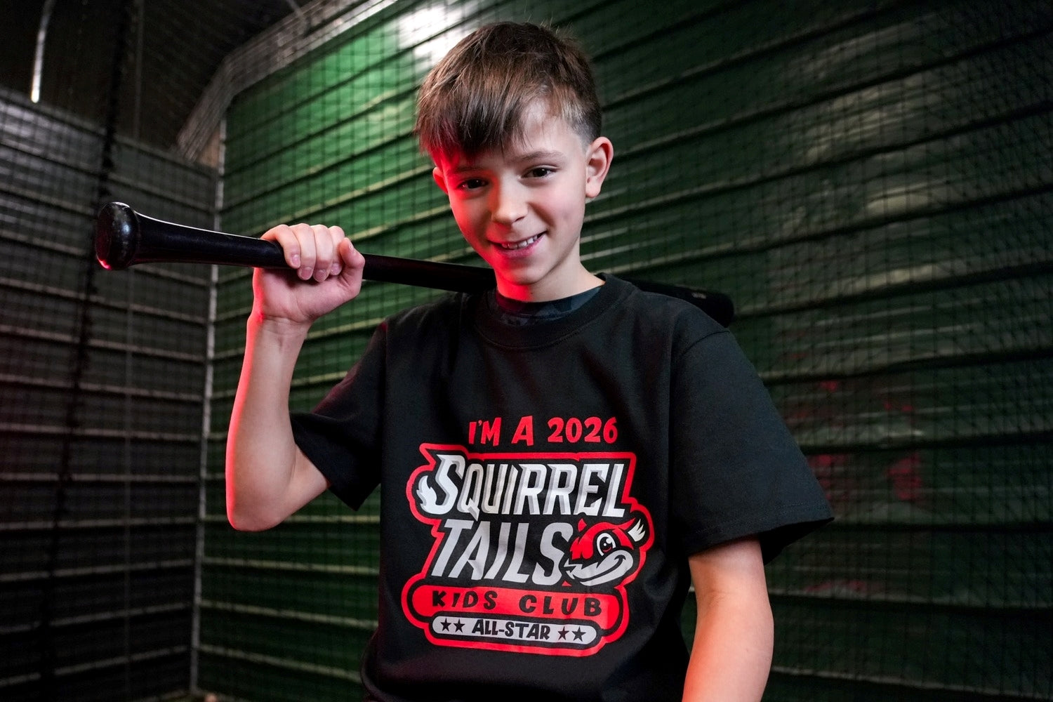 2026 Richmond Flying Squirrels Squirrel Tails Kids Club All Star Giveaway Shirt 1