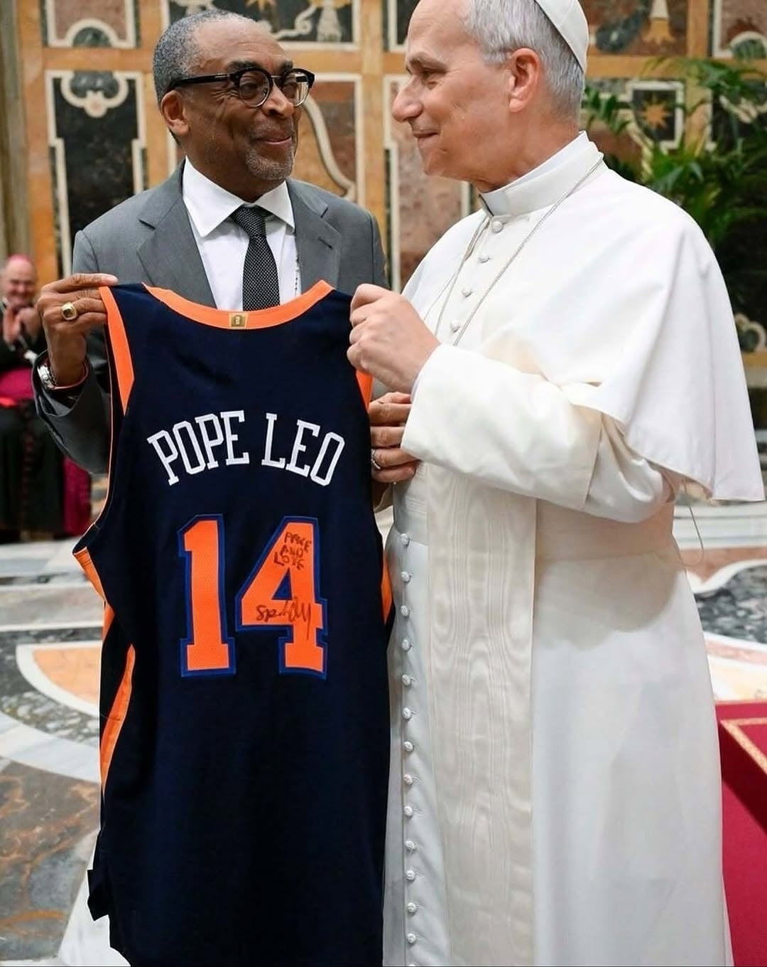 2026 Spike Lee Pope Leo Jersey 4 2026 Spike Lee Pope Leo Jersey 2