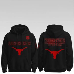 2026 Longhorns SEC Stranger Things Hoodie Bigfirefashion