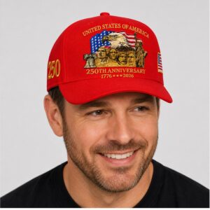 2LQmU9dq Trump United States Of America 250th Anniversary 1776 2026 Hat 1 2 1