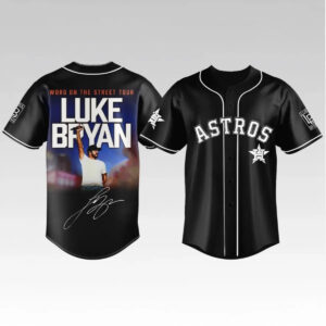 2026 Astros Luke Bryan Word On The Street Tour Jersey - Bigfirefashion