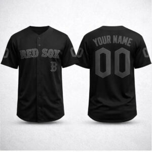 2026 Boston Red Sox Blackout Jersey