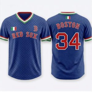 Red Sox 2026 Italian Heritage Night Jersey Giveaway